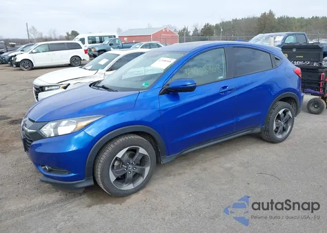 2018 Honda Hr-V Ex z USA, uszkodzony, nr VIN 3CZRU6H5XJM729405